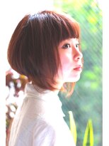 ヘアサロン トラヴィス(hair salon Travis)&nbsp;グラデーションボブ。サイド長めアレンジ