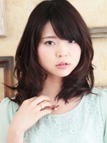 美容室チック 大島店(chic)&nbsp;男子も振り返る！？ミディアムレイヤーパーマ☆【大島】