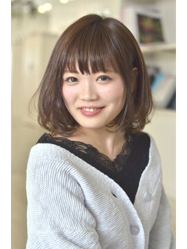 アドラーブル 万代店 (adorable) 【adorable】大人可愛い甘ボブ♪ヘルシーエアリーカール