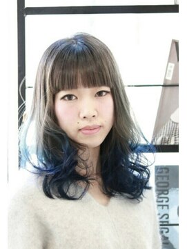 サムブリッジ(SOMEBRIDGE) ★★グレージュ～青グラデーション★★【SOMEBRIDGE 亀有】