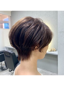 ゼロヘアーハナレ(zerohair HANARE) zerohairHANARE 骨格に合わせたパーマ ショートスタイル