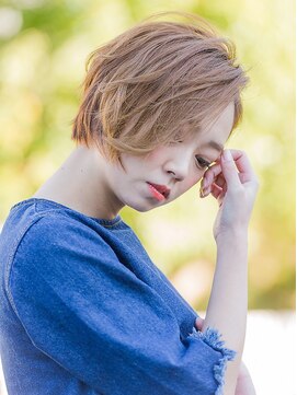 カルフール ロコ 草加西口店(Carrefour LOCO) ☆LOCO☆外国人風ハイトーンカラー×ふんわりショート