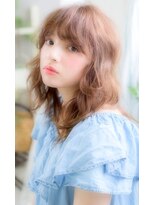 アイビー(Ivy)&nbsp;外国人風　ピンクベージュ　イルミナカラー