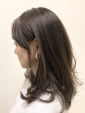イマージュアヴェダ 丸井吉祥寺店 【吉祥寺/AVEDA】ash brown×セミディスタイル