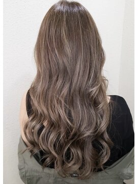 クラルス バイ アルティナ 溝の口店(Clarus by artina) ハイライトグレージュ×ゆるウェーブ 【Clarus溝の口】