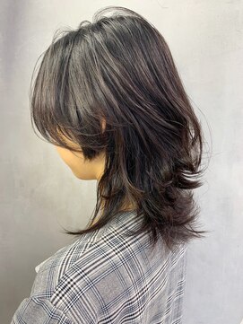 アイティー バイ アルバム 中野店(IT by ALBUM) ウルフレイヤー_マチルダボブピンクベージュ_ba272712