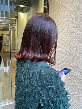 エル(EL by green) (Kotaro)カシスパープル×外ハネボブ