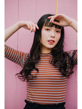 アリウス(ALIUS by posh) 【ALIUS 池袋】フェイスインナーカラー×コントラスト