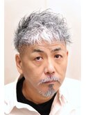 【ヨシザワ人形町】オジサンツーブロックパーマメンズ理容室
