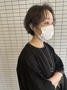 ヘアアンドスペース ベロン(hair&space velon) ショートボブパーマ