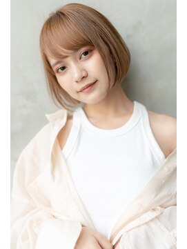 オースティン 錦糸町(AUSTIN) 前髪かき上げイメチェンイヤリングカラーラベンダーカラーくびれ