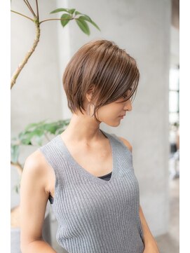 ハバナ 天神(HAVANA) 大人かわいいショートヘア/小顔/くすみカラー/20代30代