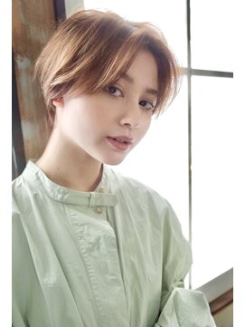 グランアージュ 船橋南口店(grandage) 大人可愛い前髪なしショート/ヘルシースタイル/20代30代40代