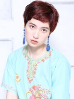 クラッチ 博多(CLUTCH)&nbsp;大人可愛い２０代３０代４０代小顔 チェリーブラウン F1