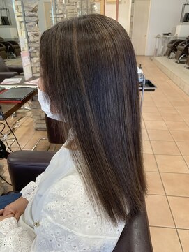 リー 甲子園(Lee) ナチュラルハイライト×ストレート☆