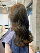 マザー(MOTHER)&nbsp;ダブルカラーアッシュカーキミディアム髪質改善トリートメント