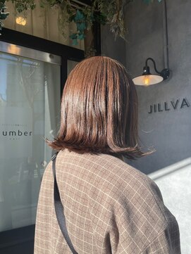 ナンバー ジルバ 立川 (N° jillva) くすみピンク/ピンクグラデーション/ニュアンスカラー/韓国風