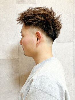 ヘアーズモイ(hair'smoi!)の写真/メンズも通いやすい雰囲気が魅力。カジュアル～ストリート系までカッコよくキマルスタイルをご提案！