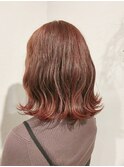 20代30代40代◎ローグ(たか)ピンクショコラアッシュ外ハネボブ