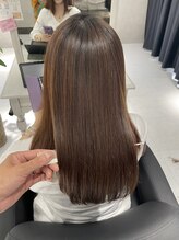 ◯酸性ストレート◯（春日部/髪質改善/インナーカラー/ハイライト/白髪ぼかし）