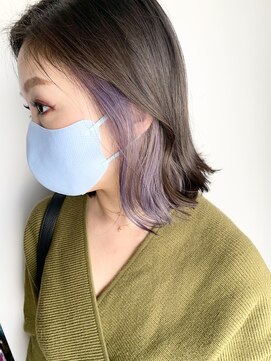 イズ(iss) イヤリングカラー/ラベンダー