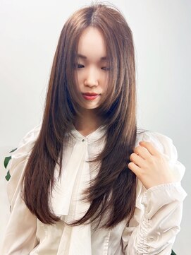 ピープスアンドスー 表参道 渋谷(Peeps&Suu.) うるつや縮毛矯正/レイヤーカット/髪質改善