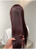 ワインレッドカラー(お客様スタイル)