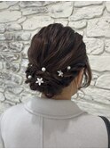 シニヨンアレンジ