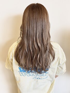 ヘアデザイン アンジェロカフェ(Hair Design Angelo cafe) ハイトーン ラベンダーグレージュ