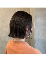 ツイッグ(twig)&nbsp;ぷつんと切りっぱなしたミニボブ☆