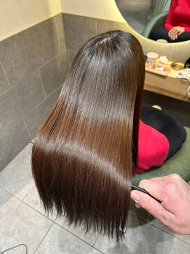 セントラル 三宮店(central) 韓国縮毛矯正ボブルフ艶髪黒髪小顔髪質改善ストレートワンレン