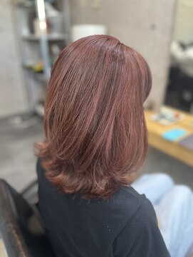 クルー(CREW) ピンクハイライト