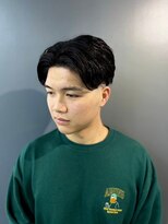 ダンヒルバーバー(dunhill BARBER)&nbsp;センターパート<理容室>[メンズ/シェービング/床屋/銀座]
