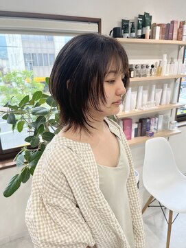 メロウ(mellow) レイヤーカット×アッシュ