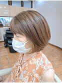 ボブ/ショートボブ/インナーカラー/大人ヘア/大船