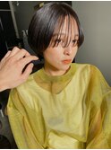 ピンピンにならないナチュラル縮毛矯正×ショート