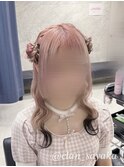 ひつじヘア/心斎橋ヘアセット