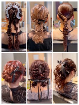 フォーエス(4S)の写真/結婚式・パーティーなどのシーンに合わせたヘアセットを提案♪【営業時間外の御予約はお問い合わせ下さい】