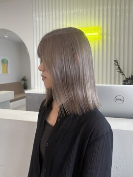 デビュー 沖縄泡瀬店(Debut) くびれヘア/アプリコットオレンジ/夏のヘアアレンジ/沖縄市