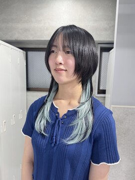 スウィープ(sweep) エクステでロングウルフに☆