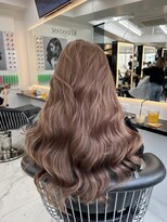 ラピス 渋谷本店(Lapis)&nbsp;【lapis渋谷　Yu-ki】ピンクミルクティーカラー