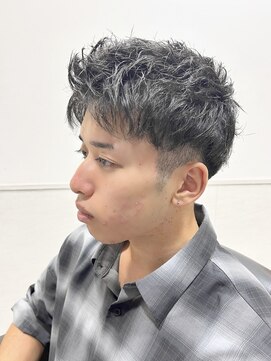 ヨシザワインク プレミアム 築地店(YOSHIZAWA Inc. PREMIUM) ピンパーマ/ツイスト/ツーブロック/ショートヘア/アップバング