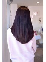 アージェガーデン(AGEE GARDEN)&nbsp;ボルドーブラウン ピンクブラウン レッドブラウン 暖色 ロング