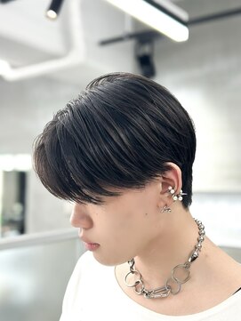 広島メンズ/ラウンドマッシュ/韓国