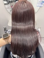 ニュイ 木更津(nuit)&nbsp;着物ヘア/ダークアッシュ/ミディアムレイヤーカット/木更津