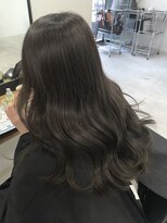 ウル 岡山駅店(ULu.)&nbsp;岡山美容室オリーブベージュオリーブグリーン赤み消し