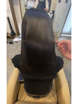 ミルク(MILK) 髪質改善×リンクトリートメント×縮毛矯正 30代40代50代