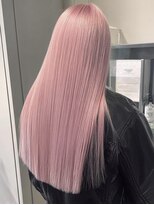 ネハス 名古屋栄店(nehus.)&nbsp;ピンクカラー/ブリーチカラー/ウルフカット/レイヤーカット