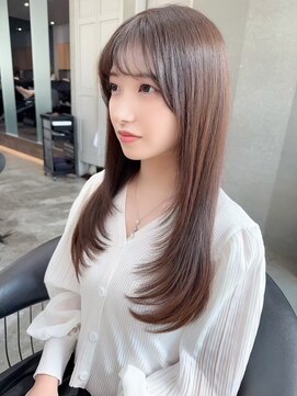 ロンドガーネット 池袋(Lond garnet) 暗めカラー/韓国風巻き/レイヤーカット/髪質改善/縮毛矯正/池袋