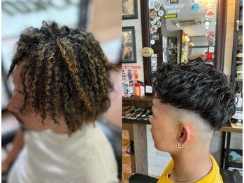 ル ブラン(Le Brun)の写真/メンズパーマが得意!幅広いスタイルに対応◎フェードカットとの相性も抜群♪